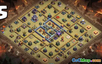 CoC Town Hall 15 Base Layouts & Maps | War, Trophy, Home Village #31509
