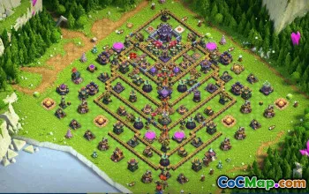 CoC Town Hall 15 Base Layouts & Maps | War, Trophy, Home Village #31635