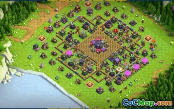 CoC Town Hall 15 Base Layouts & Maps | War, Trophy & Home Village #31748