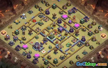 CoC Town Hall 15 Base Layouts & Maps | War, Trophy, Home Village #31928