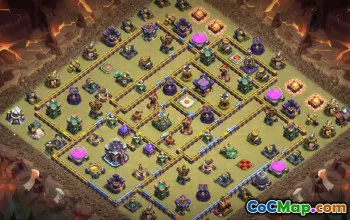 CoC Town Hall 15 Base Layouts & Maps | War, Trophy & Home Village #31980