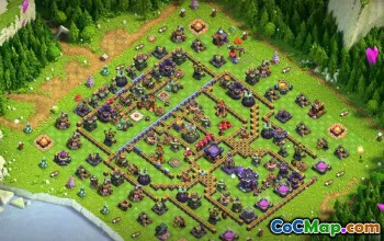 CoC Town Hall 15 Base Layouts & Maps | War, Trophy & Home Village #31992