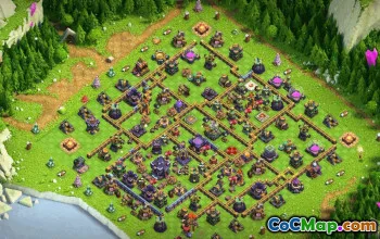 CoC Town Hall 15 Base Layouts & Maps | War, Trophy & Home Village #32012