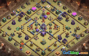 CoC Town Hall 15 Base Layouts & Maps – War, Trophy, Home Village #32057