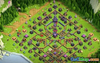 CoC Town Hall 15 Base Layouts & Maps | War, Trophy & Home Village #32110