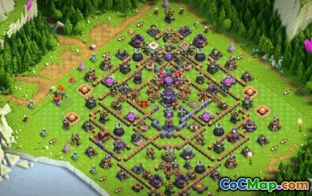 CoC Town Hall 15 Base Layouts & Maps | War, Trophy, Home Village #32125