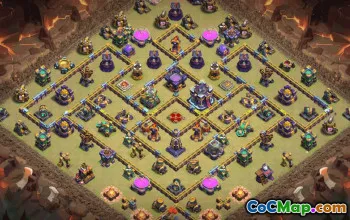 CoC Town Hall 15 Base Layouts & Maps | War, Trophy & Home Village #32208