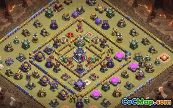 CoC Town Hall 15 Base Layouts & Maps – War, Trophy, Home Village #32209