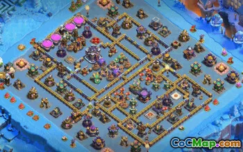 CoC Town Hall 15 Base Layouts & Maps | War, Trophy & Home Village #32257