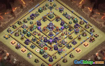 CoC Town Hall 15 Base Layouts & Maps | War, Trophy, Home Village #32343