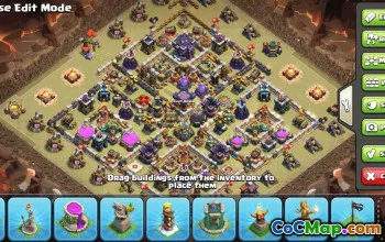 CoC Town Hall 15 Base Layouts & Maps | War, Trophy, Home Village #32432