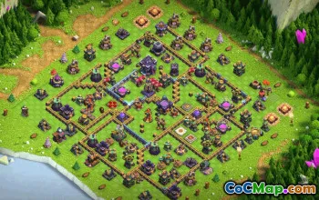 CoC Town Hall 15 Base Layouts & Maps | War, Trophy & Home Village #32493