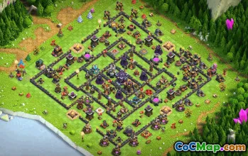 CoC Town Hall 15 Base Layouts & Maps | War, Trophy, Home Village #32687