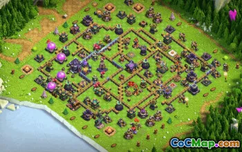 CoC Town Hall 15 Base Layouts & Maps | War, Trophy & Home Village #32805