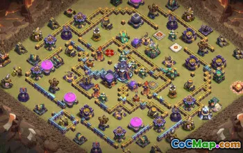 CoC Town Hall 15 Base Layouts & Maps – War, Trophy & Home Village #32848