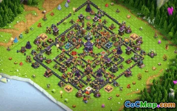 CoC Town Hall 15 Base Layouts & Maps | War, Trophy, Home Village #32899