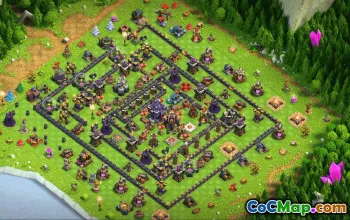 CoC Town Hall 15 Base Layouts & Maps | War, Trophy & Home Village #32930