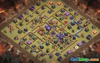 CoC Town Hall 15 Base Layouts & Maps | War, Trophy & Home Village #32934