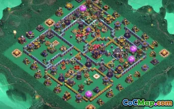 CoC Town Hall 15 Base Layouts & Maps | War, Trophy & Home Village #32981