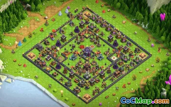 CoC Town Hall 15 Base Layouts & Maps | War, Trophy, Home Village #33050