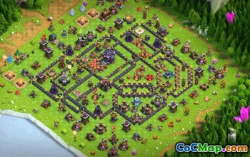 CoC Town Hall 15 Base Layouts & Maps | War, Trophy & Home Village #33075