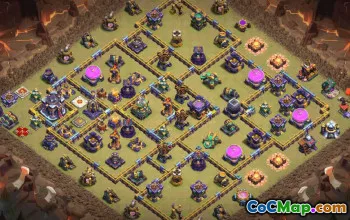 CoC Town Hall 15 Base Layouts & Maps | War, Trophy, Home Village #33108