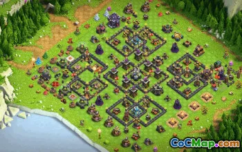 CoC Town Hall 15 Base Layouts & Maps | War, Trophy, Home Village #33163