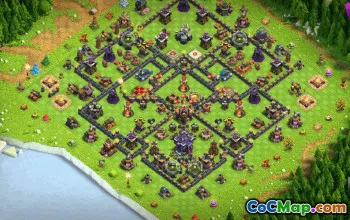 CoC Town Hall 15 Base Layouts & Maps | War, Trophy & Home Village #33250