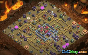 CoC Town Hall 15 Base Layouts & Maps | War, Trophy & Home Village #33461