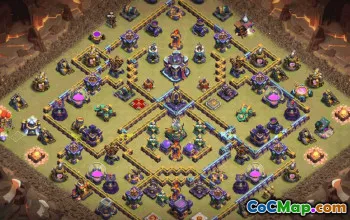 CoC Town Hall 15 Base Layouts & Maps | War, Trophy & Home Village #33560