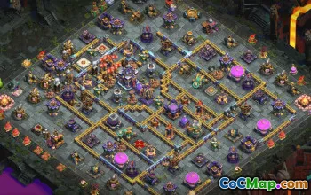 CoC Town Hall 15 Base Layouts & Maps | War, Trophy, Home Village #33649