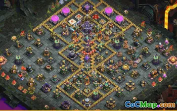CoC Town Hall 15 Base Layouts & Maps | War, Trophy, Hybrid Designs #28367