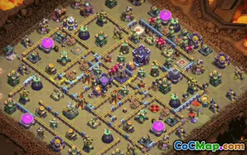 CoC Town Hall 15 Base Layouts & Maps | War, Trophy, Village #31058