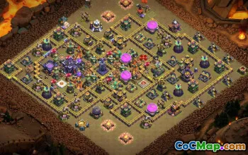 CoC Town Hall 15 Base Layouts & Strategies | Copy & Share #27246