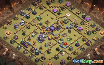 CoC Town Hall 15 Base Layouts & Tips | War, Trophy, Home Village #30905