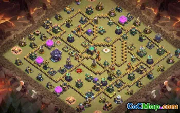CoC Town Hall 15 Base Layouts: War Base & Home Village #27072