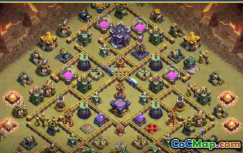 CoC Town Hall 15 Base Layouts & War Designs | Home & Map #27444