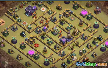 CoC Town Hall 15 Base Layouts | War, Home Village & Map #27565