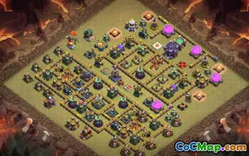 CoC Town Hall 15 Base Layouts & War Map Links | Copy & Download #27201