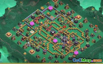 CoC Town Hall 15 Base Layouts & War Map Links | Home Village #28977