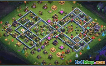 CoC Town Hall 15 Base Layouts & War Map Links | Home Village & More #28649
