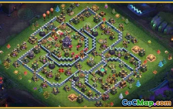 CoC Town Hall 15 Base Layouts & War Map Links | Home Village, War Bases #27567