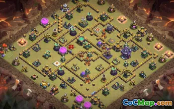 CoC Town Hall 15 Base Layouts & War Maps | Copy & Download #27210