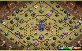 CoC Town Hall 15 Base Layouts & War Maps | Copy & Download #27925