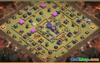 CoC Town Hall 15 Base Layouts & War Maps | Copy & Download #28407