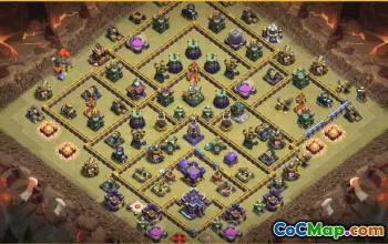 CoC Town Hall 15 Base Layouts & War Maps | Copy & Download #28588
