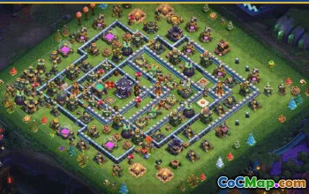 CoC Town Hall 15 Base Layouts & War Maps | Copy & Download #28641