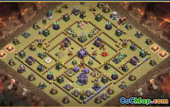 CoC Town Hall 15 Base Layouts & War Maps | Copy & Download #28843