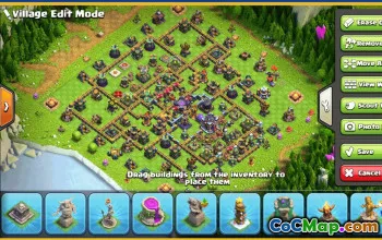 CoC Town Hall 15 Base Layouts & War Maps | Copy & Download #29097