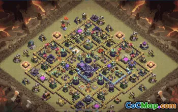 CoC Town Hall 15 Base Layouts & War Maps | Copy & Download #31218